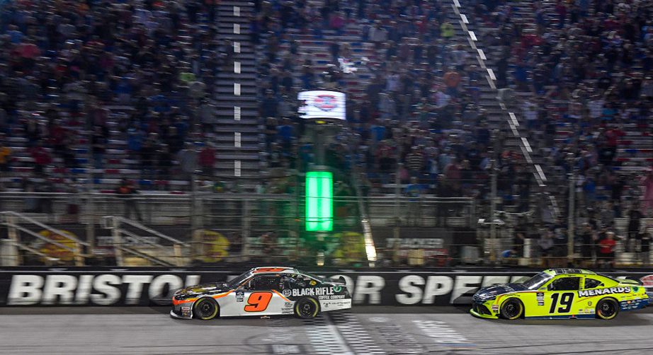 Gragson Triumphant at Bristol, Wins Three in a Row