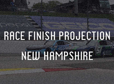 Statistical Cup Race Finish Projection: New Hampshire