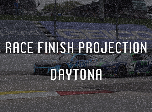 Statistical Cup Race Finish Projection: Daytona