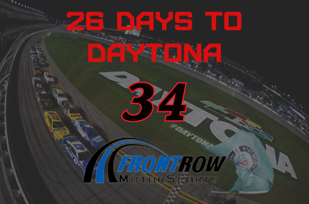26 Days to Daytona: #34 Front Row Motorsports