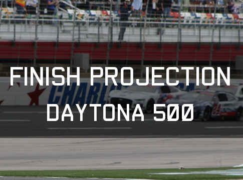 Statistical Cup Race Finish Projection: Daytona 500