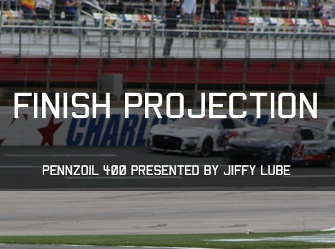 Statistical Cup Race Finish Projection: Las Vegas