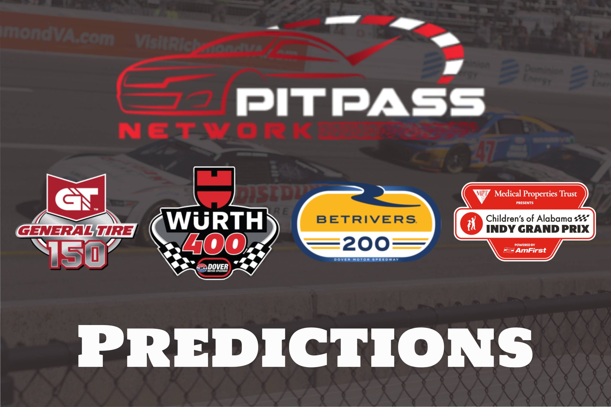 Pit Pass Network Predictions: Dover & Alabama Grand Prix