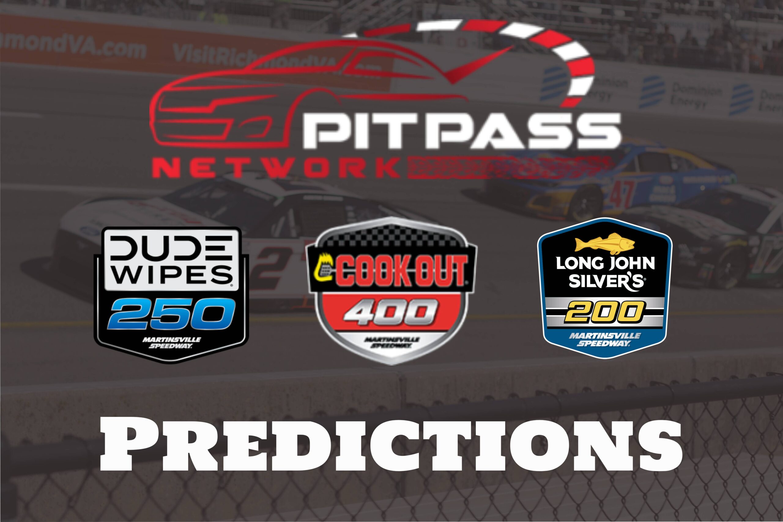 Pit Pass Network Predictions: Spring Martinsville