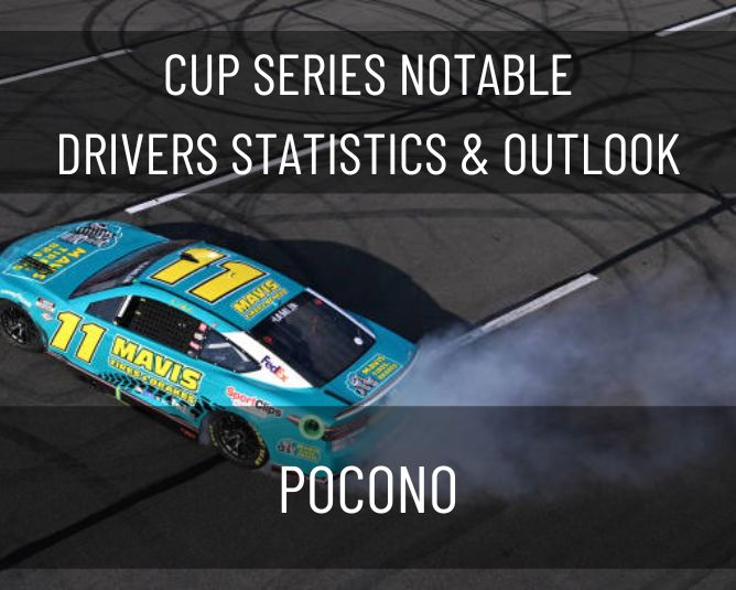 Cup Series Notable Drivers Statistics & Outlook: Pocono