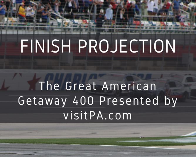 Statistical Cup Race Finish Projection: Pocono
