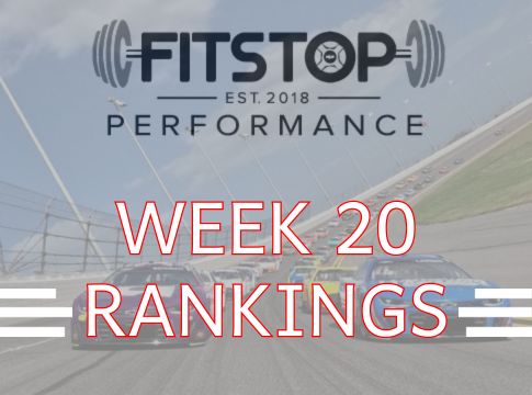 FitStop Performance Week 20 Power Rankings