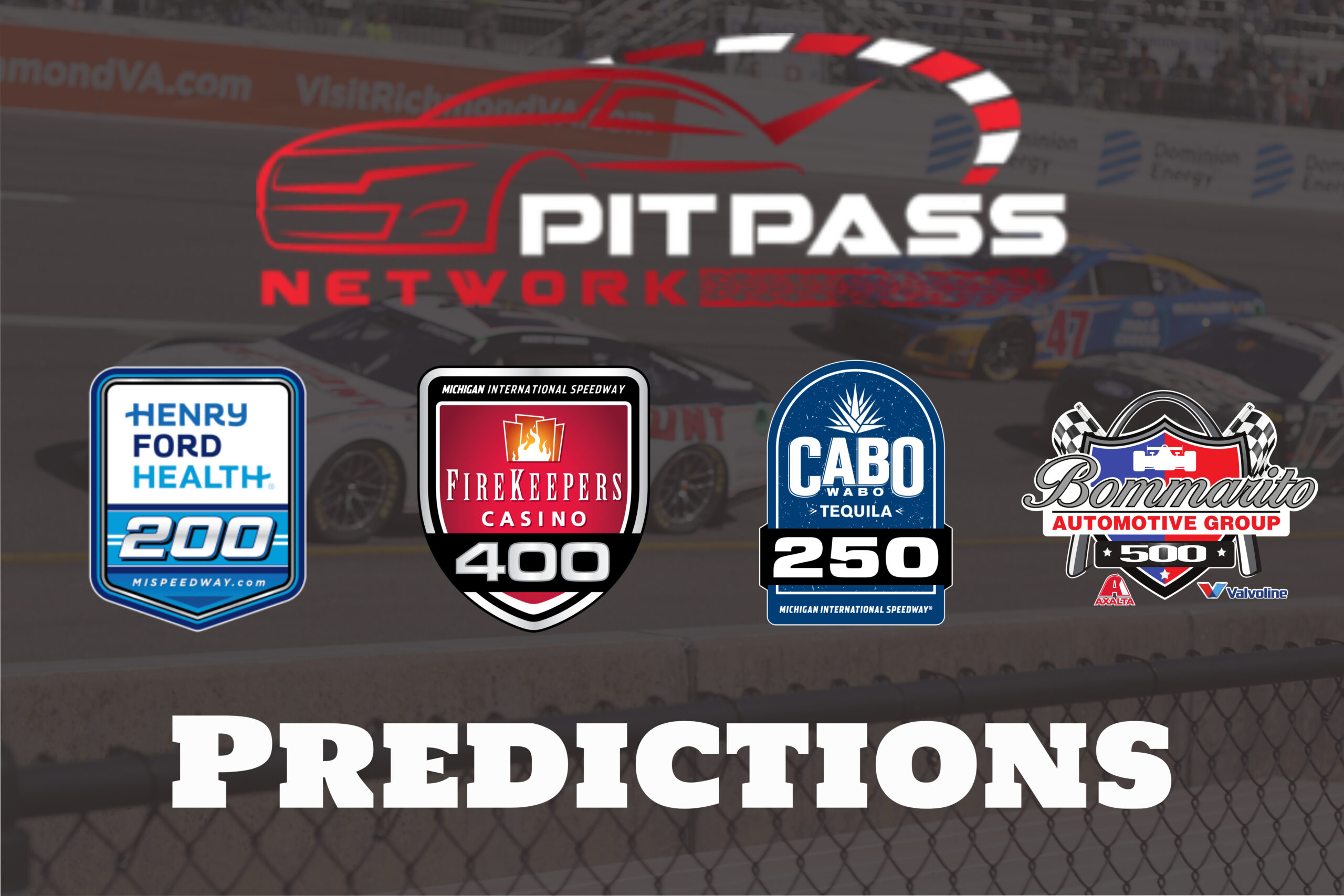Pit Pass Network Predictions: Michigan & Gateway