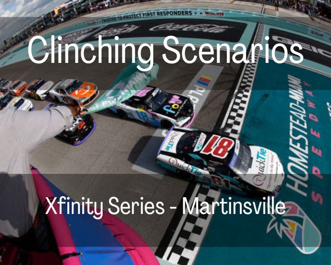 Clinching Scenarios: Xfinity Series – Martinsville