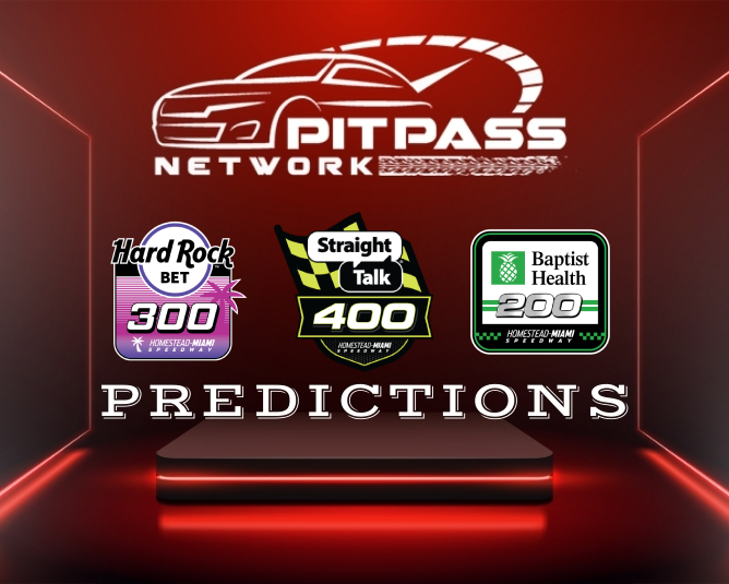 Pit Pass Network Predictions: Homestead