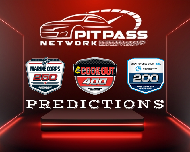 Pit Pass Network Predictions: Martinsville