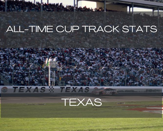 All-Time Cup Track Stats: Texas