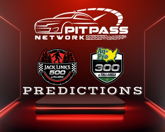 Pit Pass Network Predictions: Talladega