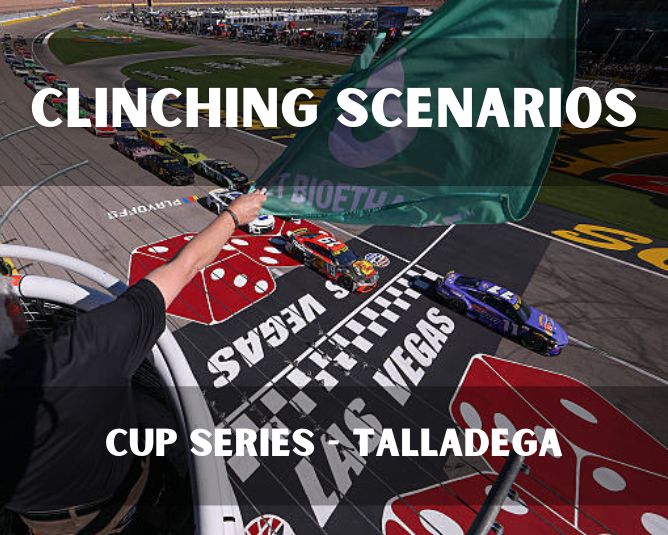 Clinching Scenarios: Cup Series – Talladega