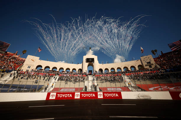 The LA Coliseum - The Clash