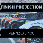 Statistical Cup Race Finish Projection: Las Vegas