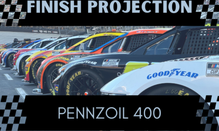 Statistical Cup Race Finish Projection: Las Vegas